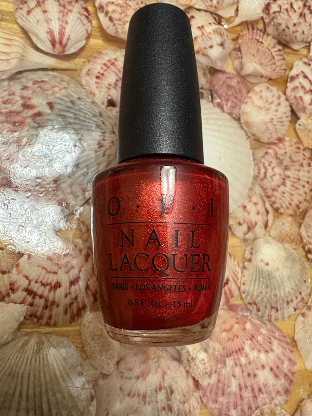 OPI Red Shimmer Nail Lacquer